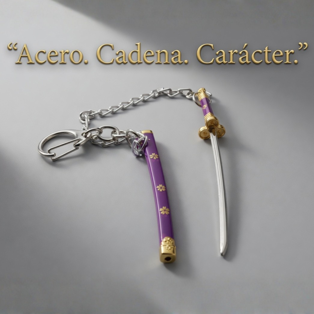 Kensei Keys — Katana Coleccionable de Bolsillo