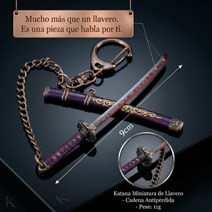 Kensei Keys — Katana Coleccionable de Bolsillo